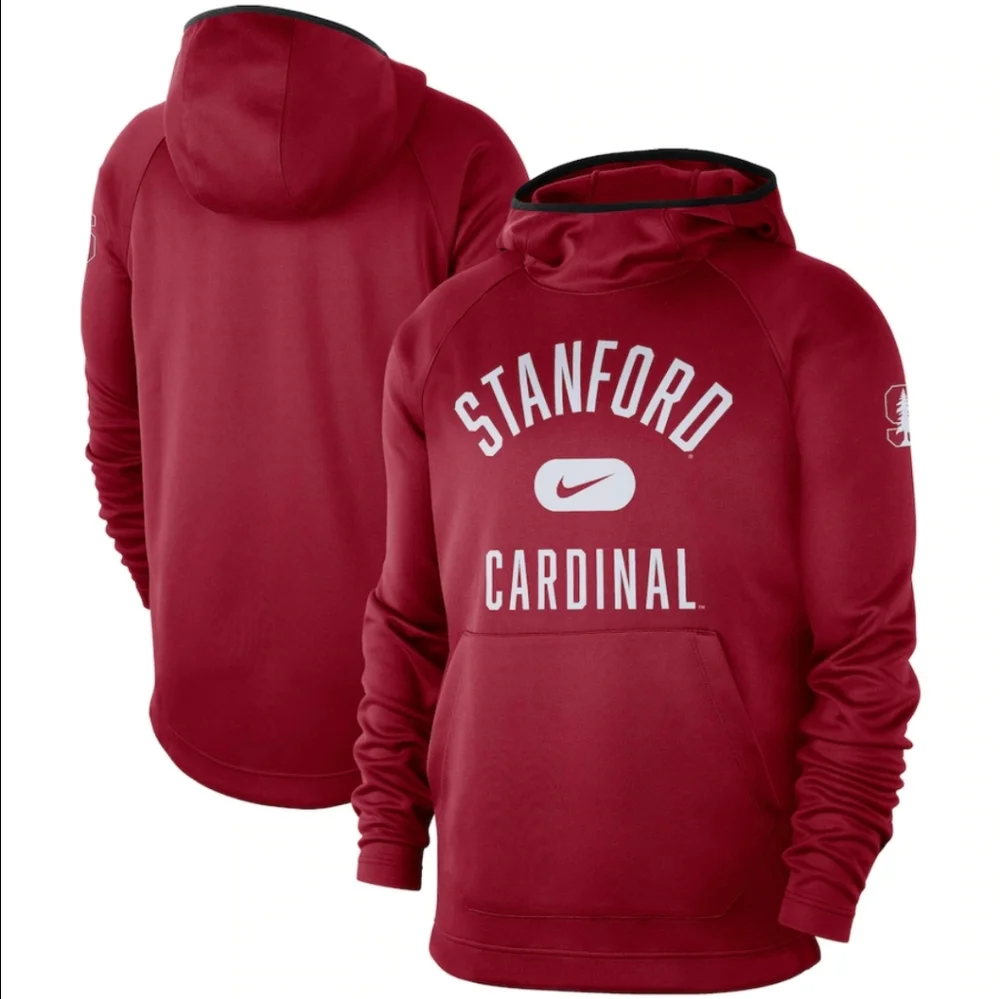 Stanford Cardinal Nike Basketball Spotlight Performance Raglan Pullover Hoodie L - Picture 3 of 4